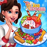 เกมส์เปิดร้านไอศกรีมและเครื่องดื่ม Ice Cream Fever : Cooking Game
