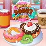 เกมส์โรงงานทำโดนัทแสนอร่อย Yummy Donut Factory